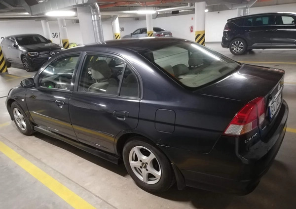 Honda Civic cena 8000 przebieg: 348000, rok produkcji 2004 z Gdynia małe 106